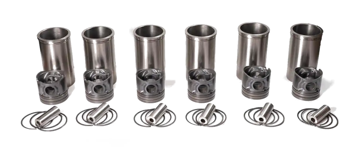 Imagen de repuestos de motor: pistones y camisas